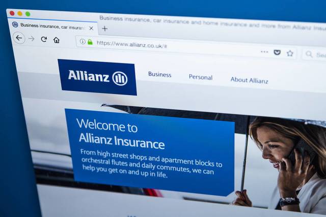 Allianz Insurance Website