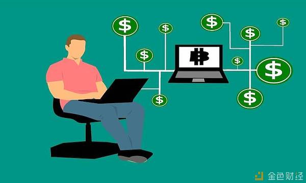 Blockchain Money Block Distribution Chain Symbol
